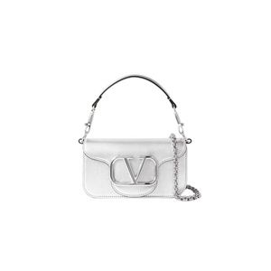 valentino Locò small metallic leather shoulder bag - NEW unused